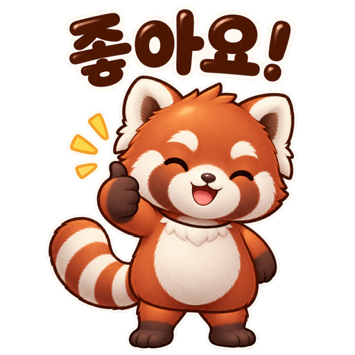 좋아요!, 레서판다의 인사